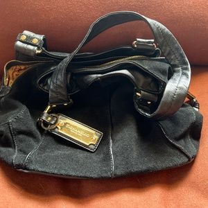 Black hobo bag
